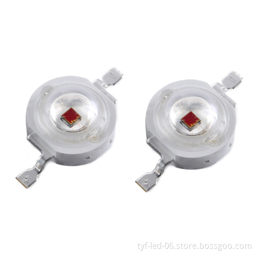 Epistar 35mil 1w red high power led 620nm 630nm